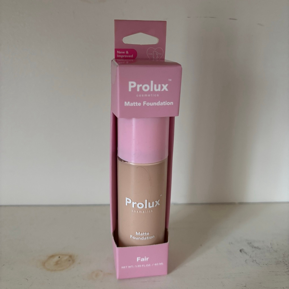NIB Sealed Prolux Set of Liquid Foundation & Setting Powder | Fair Porcelain - Picture 7 of 11